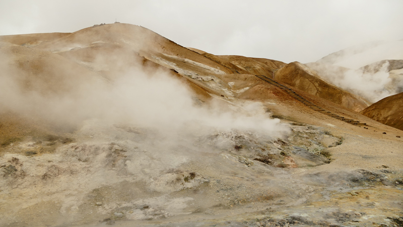 Circuit guidé en Islande, montagnes Kerlingarfjoll dans les hautes-terres