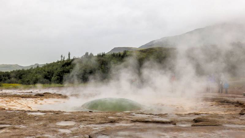 Circuit guidé Islande au printemps, découverte du Cercle d'Or Islandais, site de Geysir