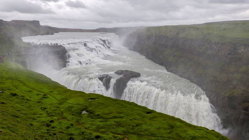 Circuit guidé Islande Highlands et Westfjords dans le golden circle, site de Gulfoss