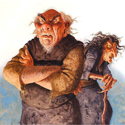 L'ogresse Grýla et l'ogre Leppalúði dans le folklore de Nôel islandais